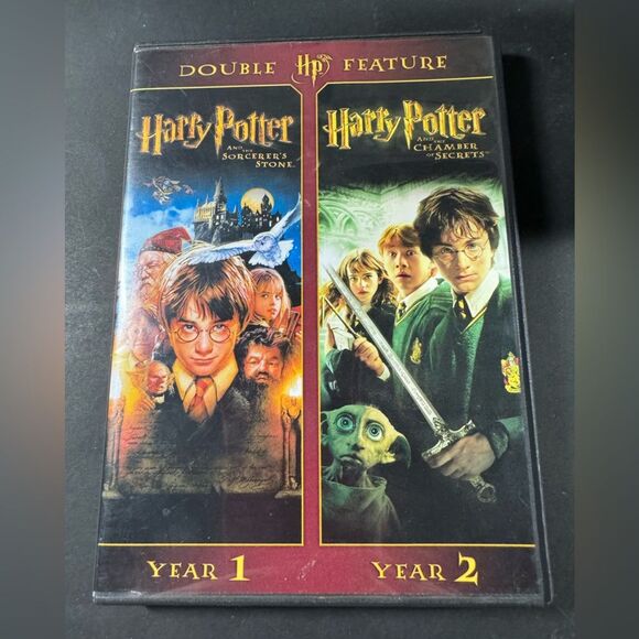 Harry Potter Double Feature - Sorcerer's Stone & Chamber of Secrets (DVD,2011) - Picture 1 of 4